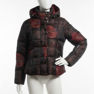 Bogner dragon embroidery jacket XS